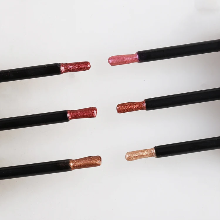 3 In 1 Pen for Eye Shadow EyeLiner Lipgloss Liquid Glitter Matte Metal Waterproof Lasting Lip Eye Cosmetic Makeup