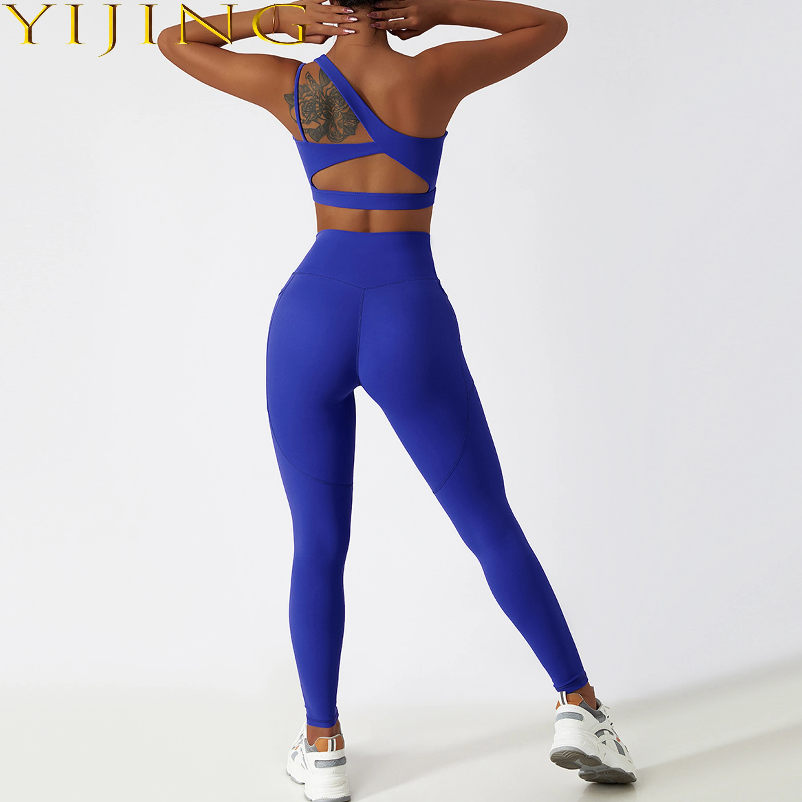 Athletic Clothing Ladies Gym Fitness Sports Workout Yoga Clothes Suit Activewear Seamless Women Active Wear Yoga Set