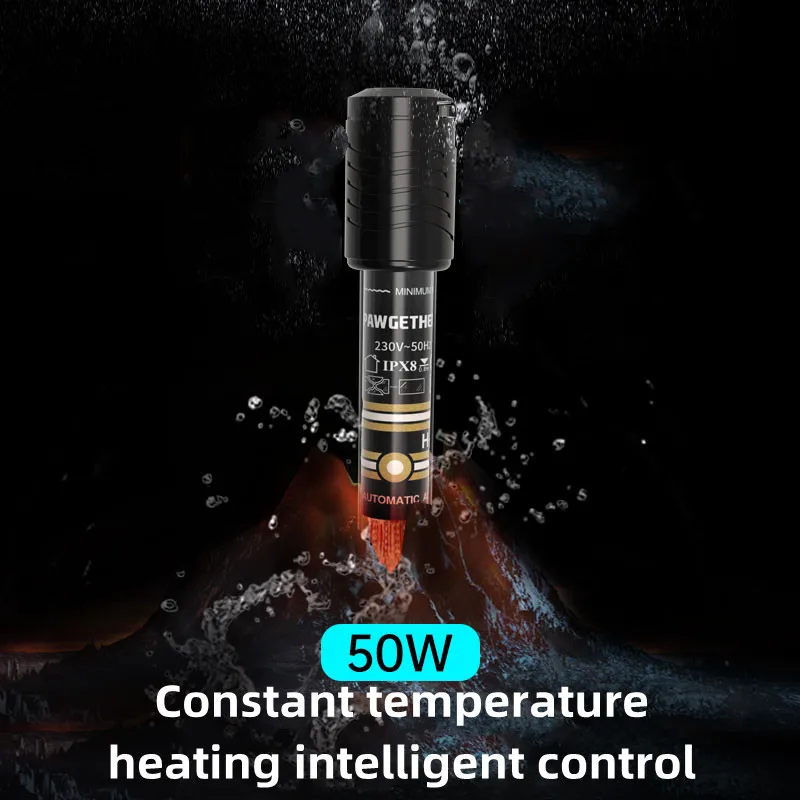 Suitable for all kinds of fish tank constant temperature heating safe explosion-proof leak-proof intelligent heating rod