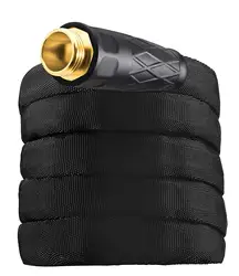 Lightweight, Ultra Flexible, Durable, Kink-Free Garden PU Hose, lay flat irrigation hose 5/8-Inch by 50-Feet