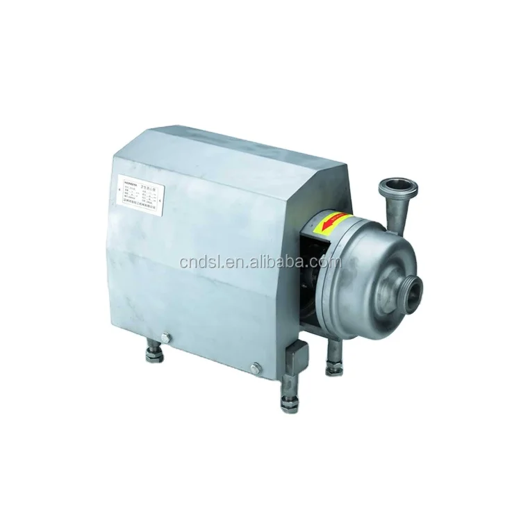 Sanitary stainless steel centrifugal milk pump