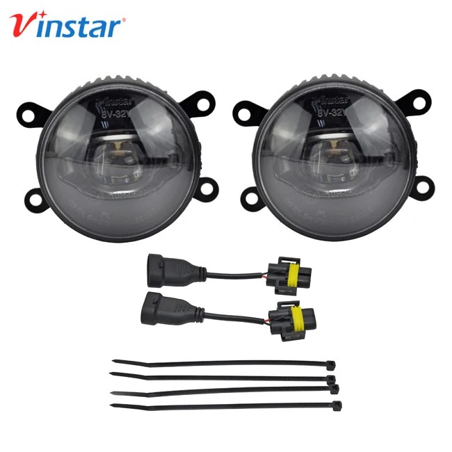 Vinstar Emark Approved Universal  Led Fog Light  IP67 Auto Lighting System  for Ford for Fusion for Focus for Fiesta for Mustang