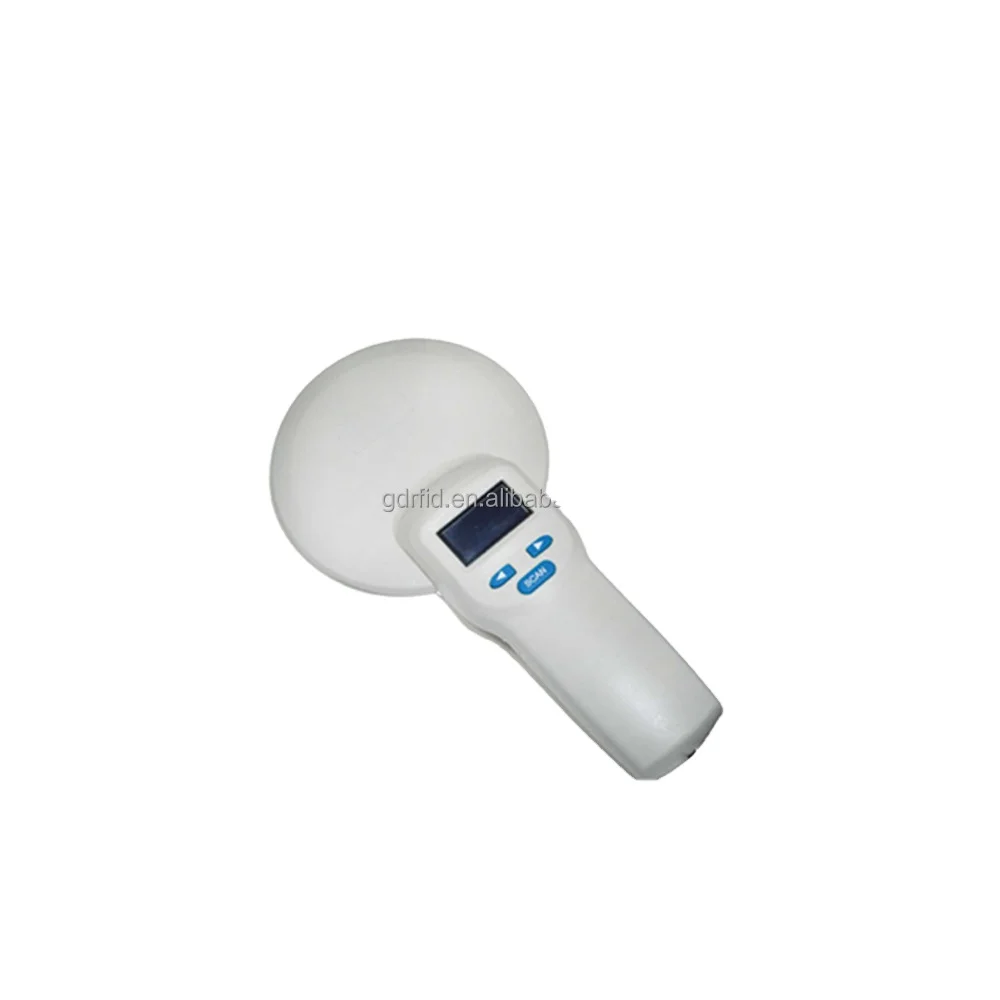 FDX-A / FDX-B Handheld Animal rfid tag Microchip RFID Reader