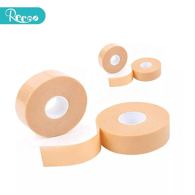 changzhou foam Surgical Tape , 1 inch x 5 1/2 yard (2,5cm x 5m), Stretched, 12 Rolls/Box