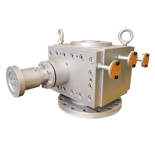 Reaction Vessel Pump  Efficient High Temperature and Viscosity Polymer   Transport