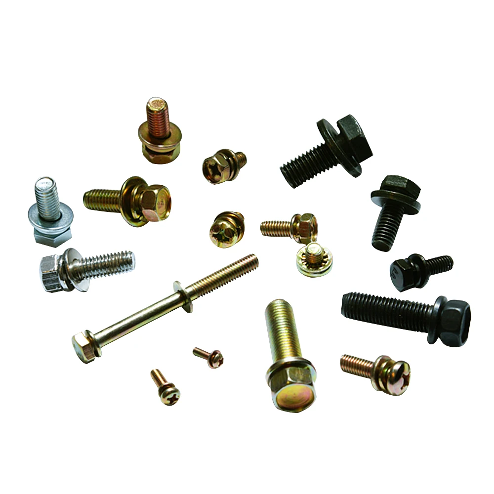 army green M6 M8 M12 High strength hexagon head Screw with washer