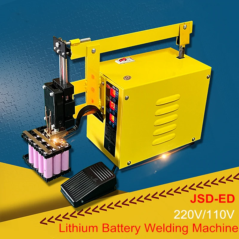 5KW 3KW Battery Spot Welding Machine Automatic Downlink Welder for 18650 Lithium Batteries Precision Pulse Nickel Strip 220/110V
