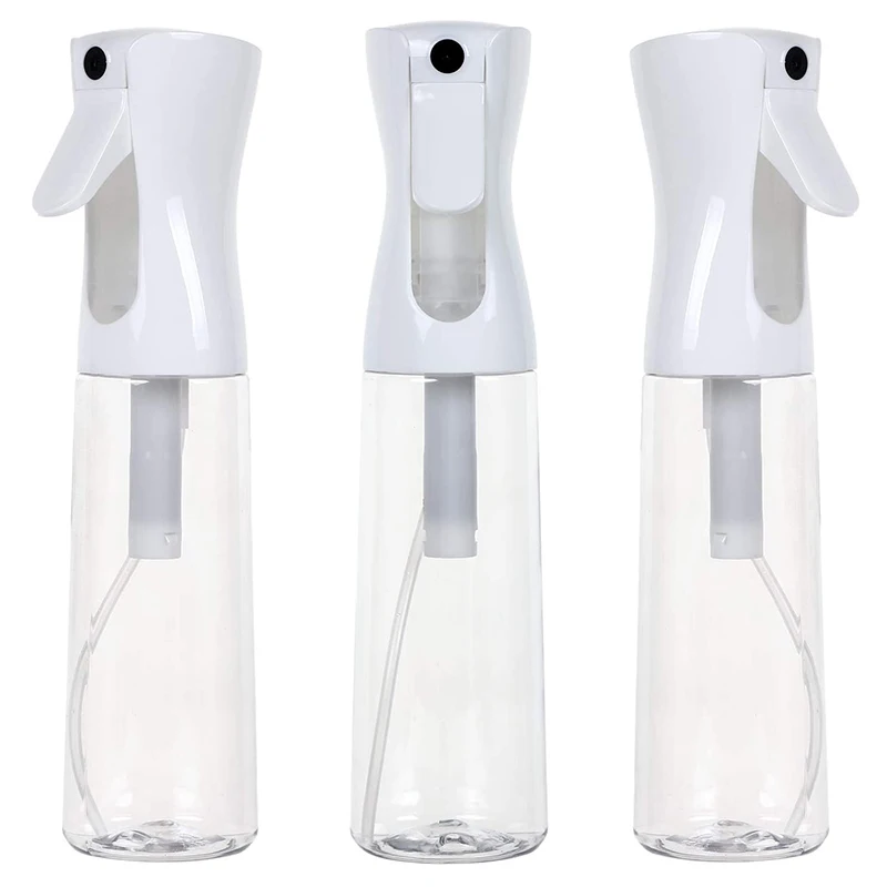 300ml 500ml 10oz 16oz Continuous Reusable Barber Salon Hair Care PET Plastic Fine Mist Spray Bottle for Sale