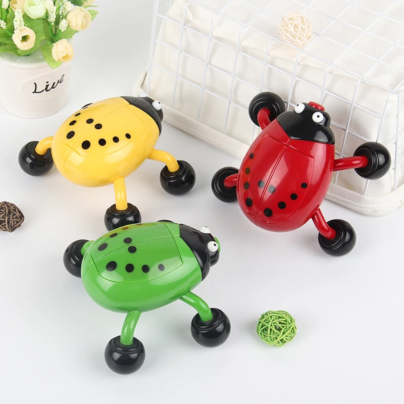 MINI plastic beetle body massage vibrator