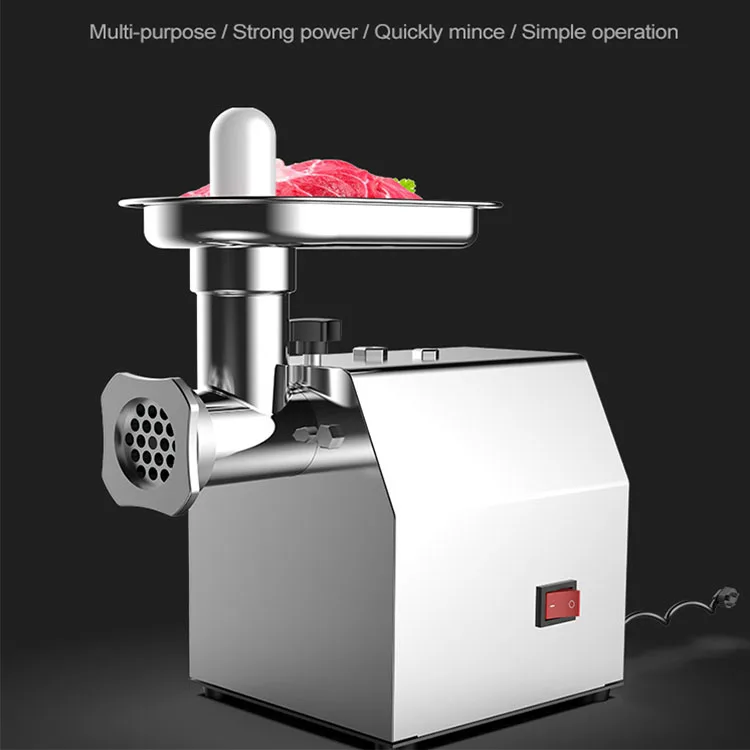 BX-8 Electric Meat Grinder Machine Household Commerical Professional Meat Mincer Convenient Operating Mincing Machine