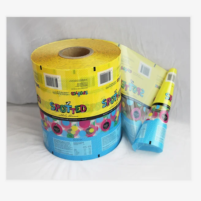 Metallized Roll Film Powder Packaging Film Roll Stock Food Packaging Film