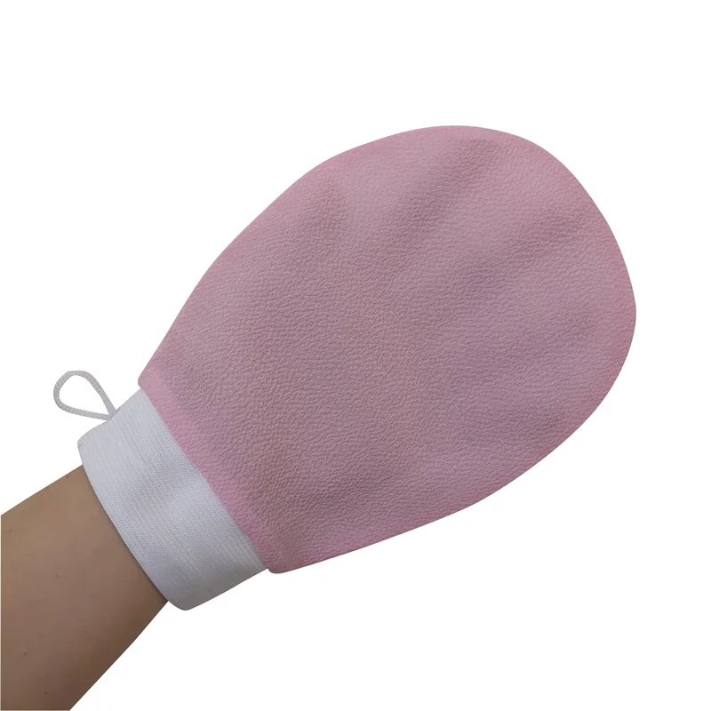 100% Viscose Morocco Body Scrub Kessa Mitt Glove Exfoliate Bath Exfoliating Gloves