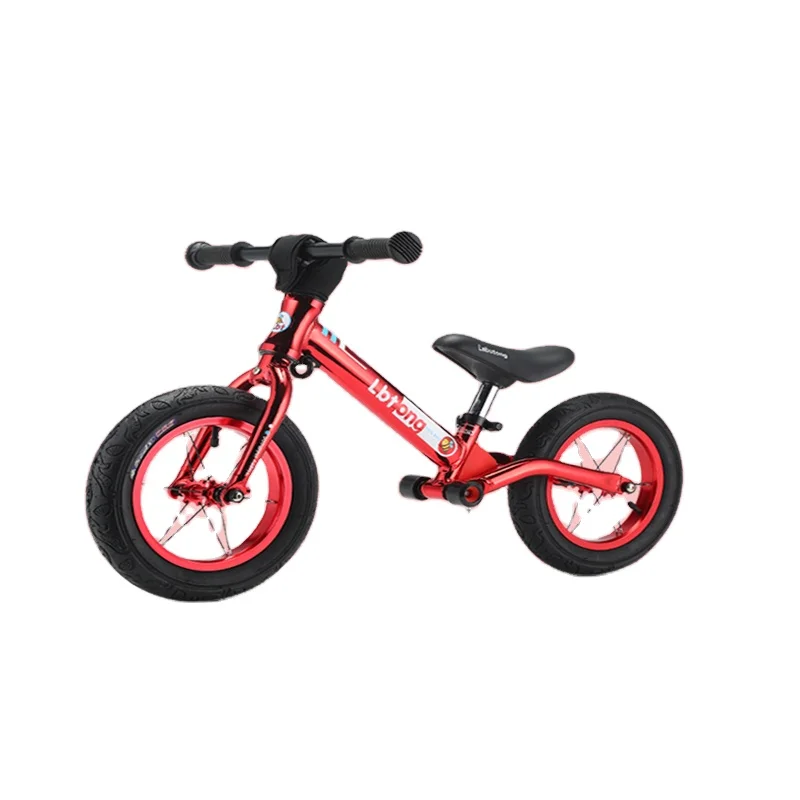 2-wheel balance bicycle children aluminum alloy frame electroplating process kids bike