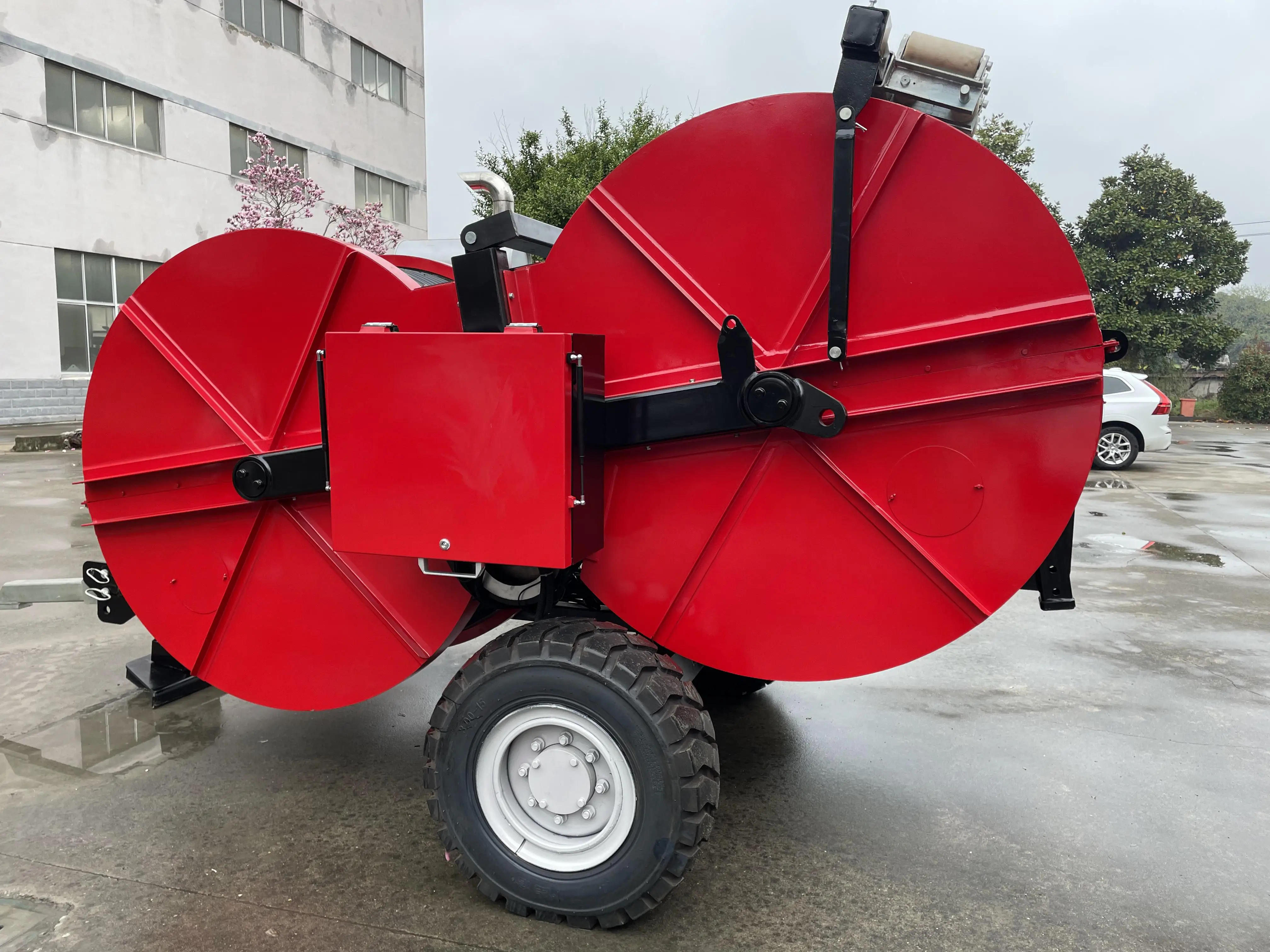 2 x 40KN Overhead Line Equipment 77kw(103hp) Twin-Bundle Conductor Hydraulic Tensioner