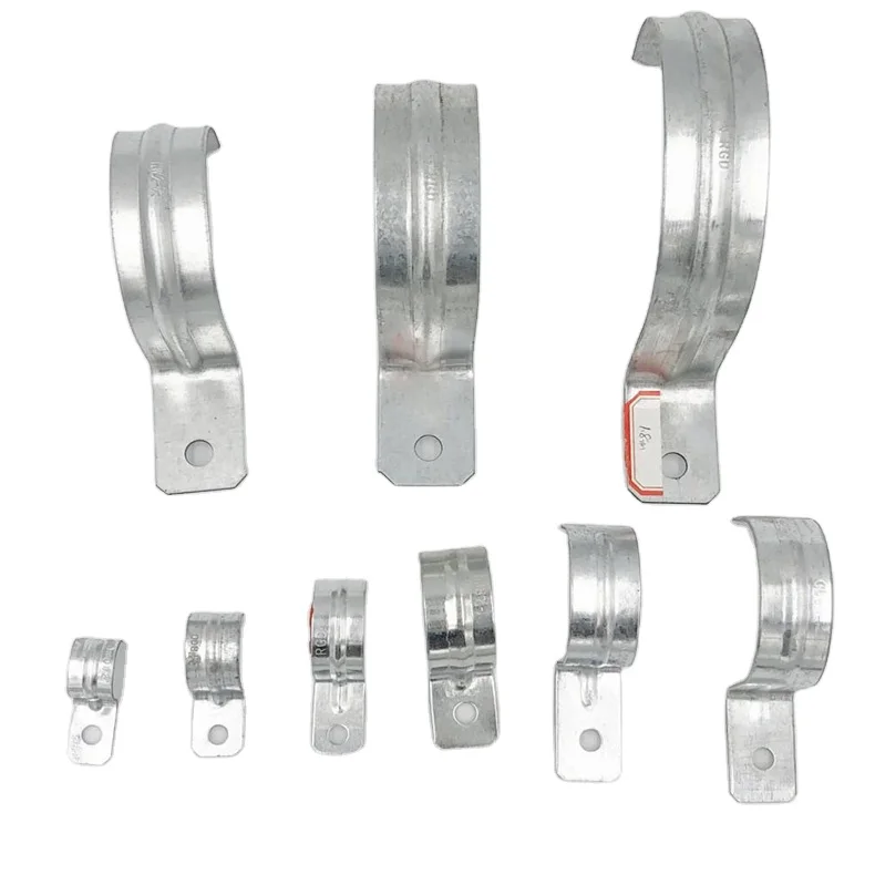High quality EMT zinc plating  pipe clamp pipe mounting bracket