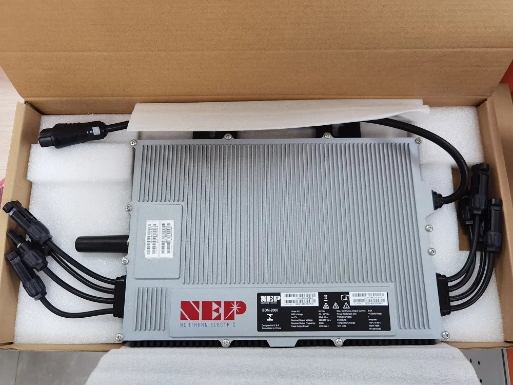 High Power Solar Inverter 2Kw In Stock Micro Inverter Home Use Solar Micro Inverter 2000W