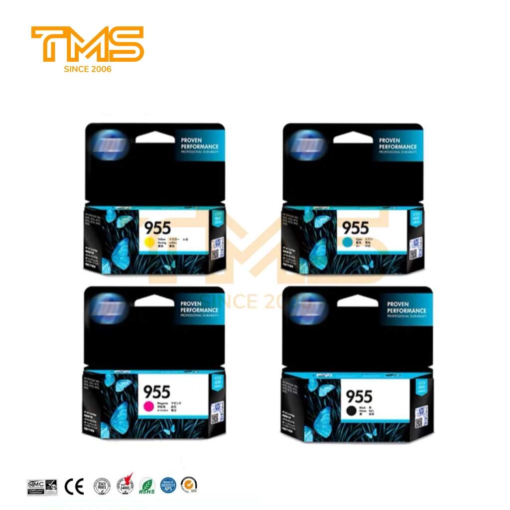 955 картридж с чернилами 955XL для HP OfficeJet Pro 7720 7730 7740 8210 8710 8720 8745 принтер цветной струйный