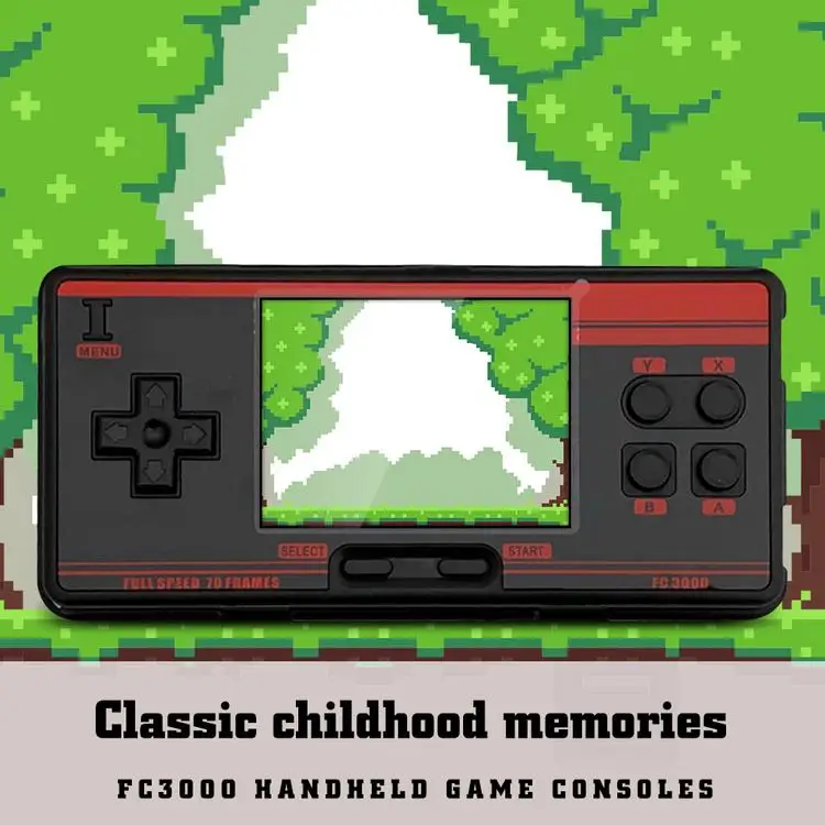 
FC3000 Handheld Game Console Game Player with Color Screen for Kids Adults 