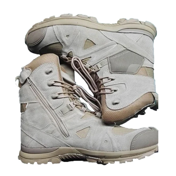 high quality fashion waterproof combat men boots leather martin boots