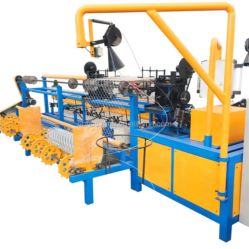 Factory Supplying Automated Full Automatic Gabion Chain Link Machine