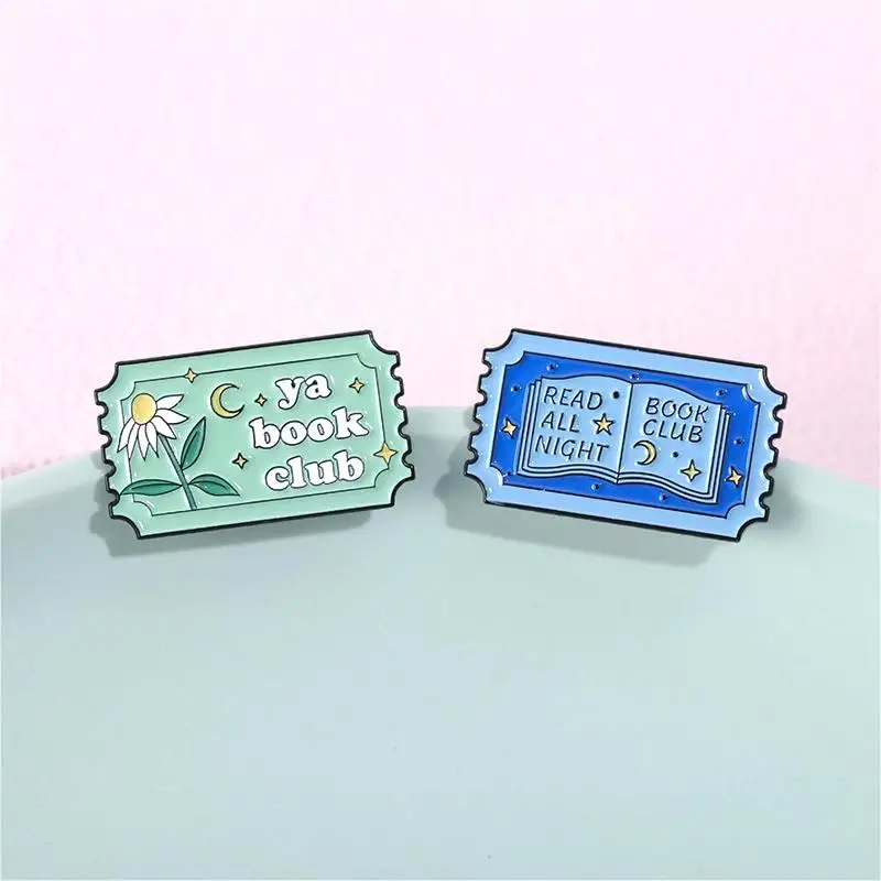 Metal craft cheap free sample ticket creative logo custom soft enamel pin for clothes