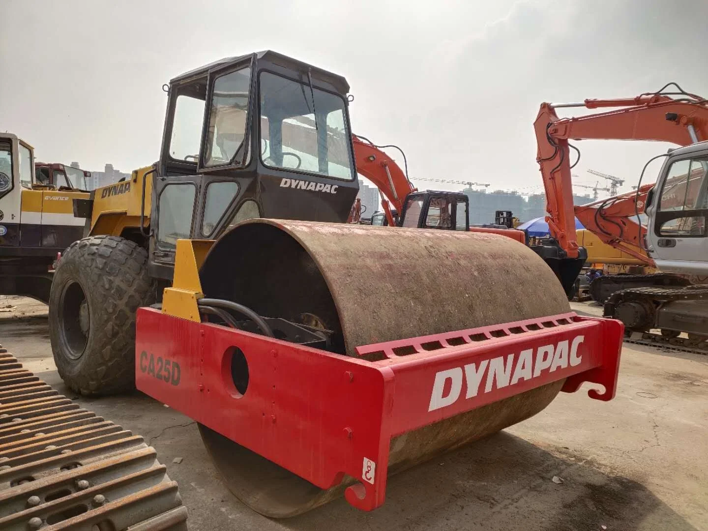 HOT SELL!!! Used DYNAPAC CA30D/CA25D CA251D road roller in high condition for sale