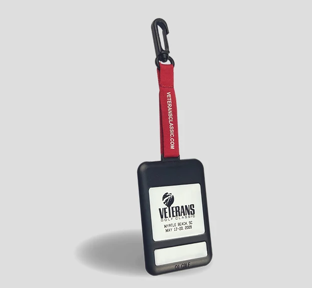 Wholesales Promotional Custom Logo 3D Rubber Custom Blank Golf Bag Tags