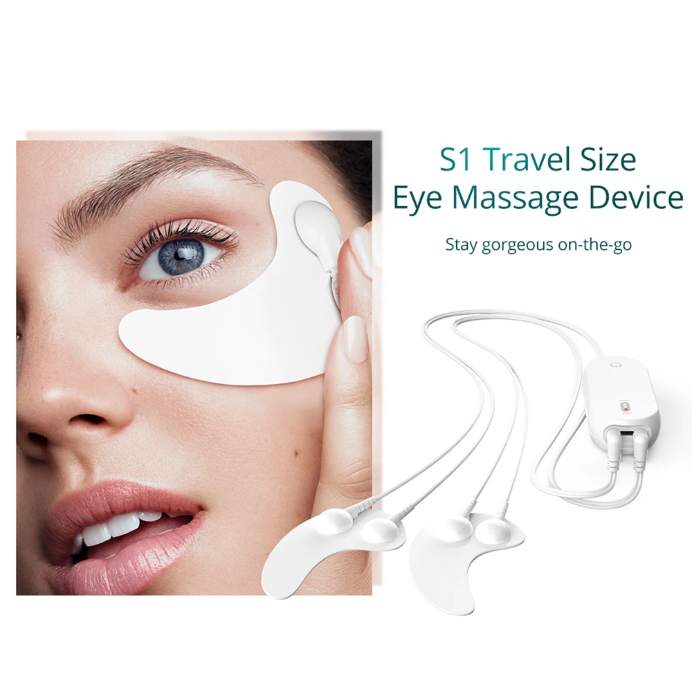 2021 Dropshipping Electric Mini Eye Care Wireless Beauty Device Heated EMS RF Smart Vibrator Eye Massager With Heat Hydrogel .jpg