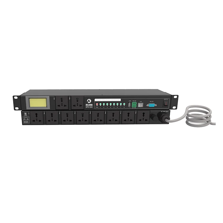 Профессиональный контроллер RS232 RS485 LAN, 10 каналов, 8/10 каналов, светодиодный аудиовыключатель, контроллер