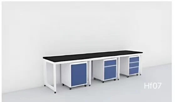 School Laboratory Table Resign Board Top Metal Lab Desk Design Lab Table for Students Dental Experiment Desk