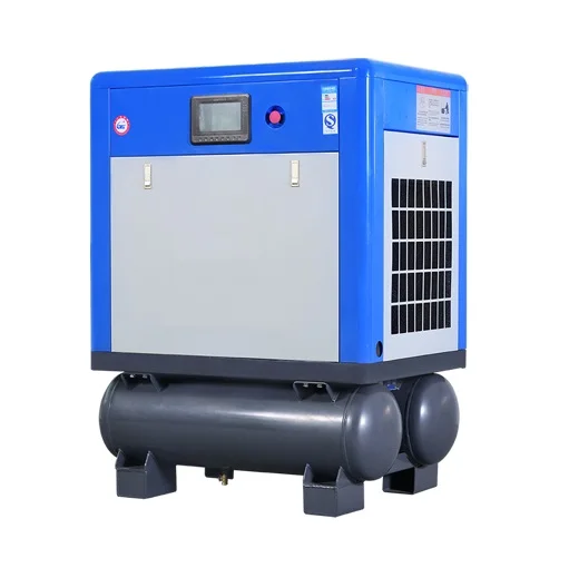 10HP энергосберегающий 100% непрерывный винтовой воздушный компрессор с воздушным