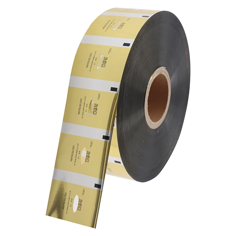 Custom Size Food Grade Aluminum Flexible BOPP CPP Film Plastic Roll For Candy Potato Chips Chocolate Packaging