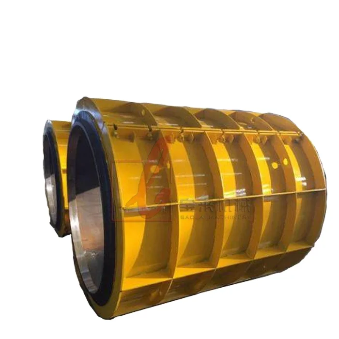 Sells various models of membrane for making concrete pipes