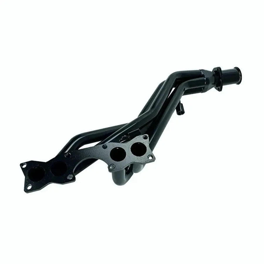 Black Exhaust Header for 1990-1995 Nissan Hardbody D21/Pickup 2.4L 4WD