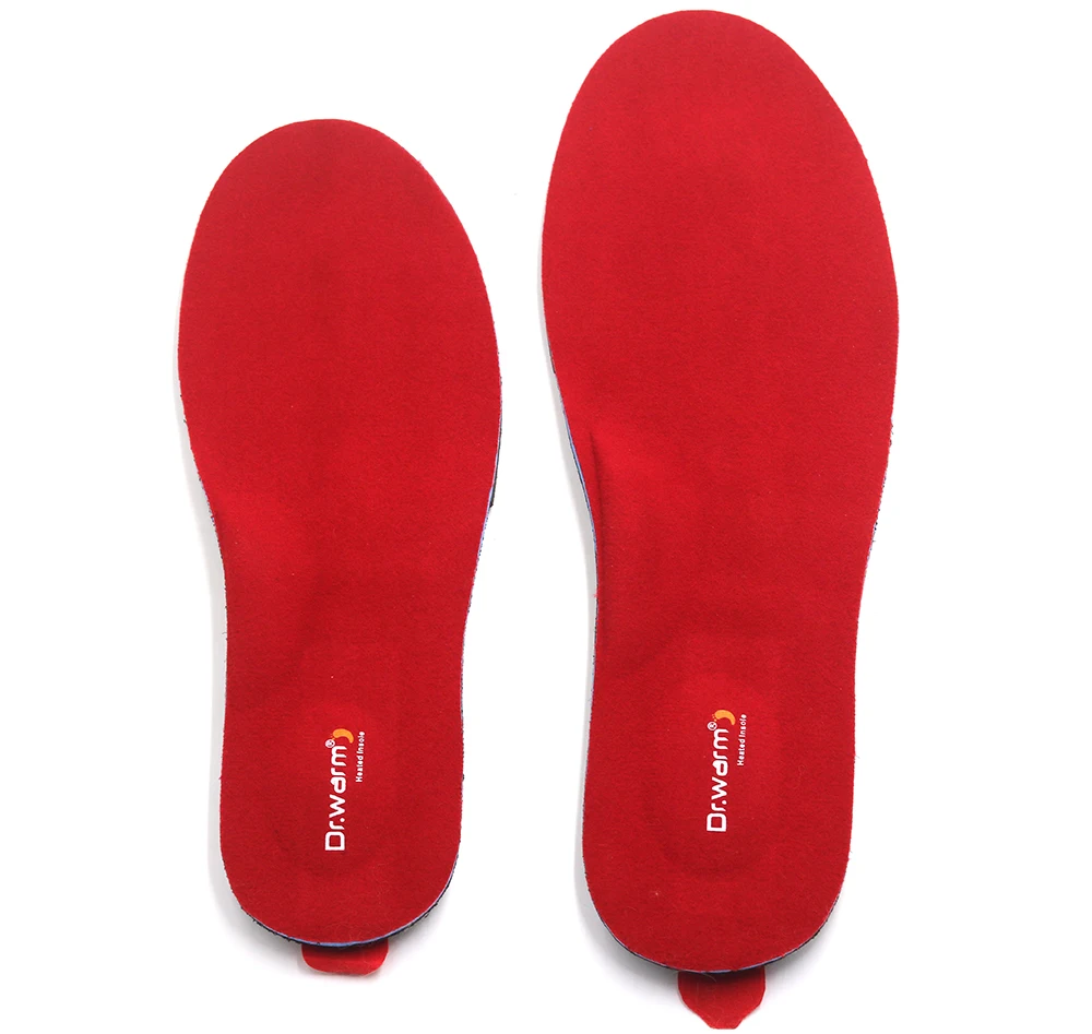 Rechargeable Battery Heated Insoles with Wireless Remote Control, Warming Battery Heated Insoles