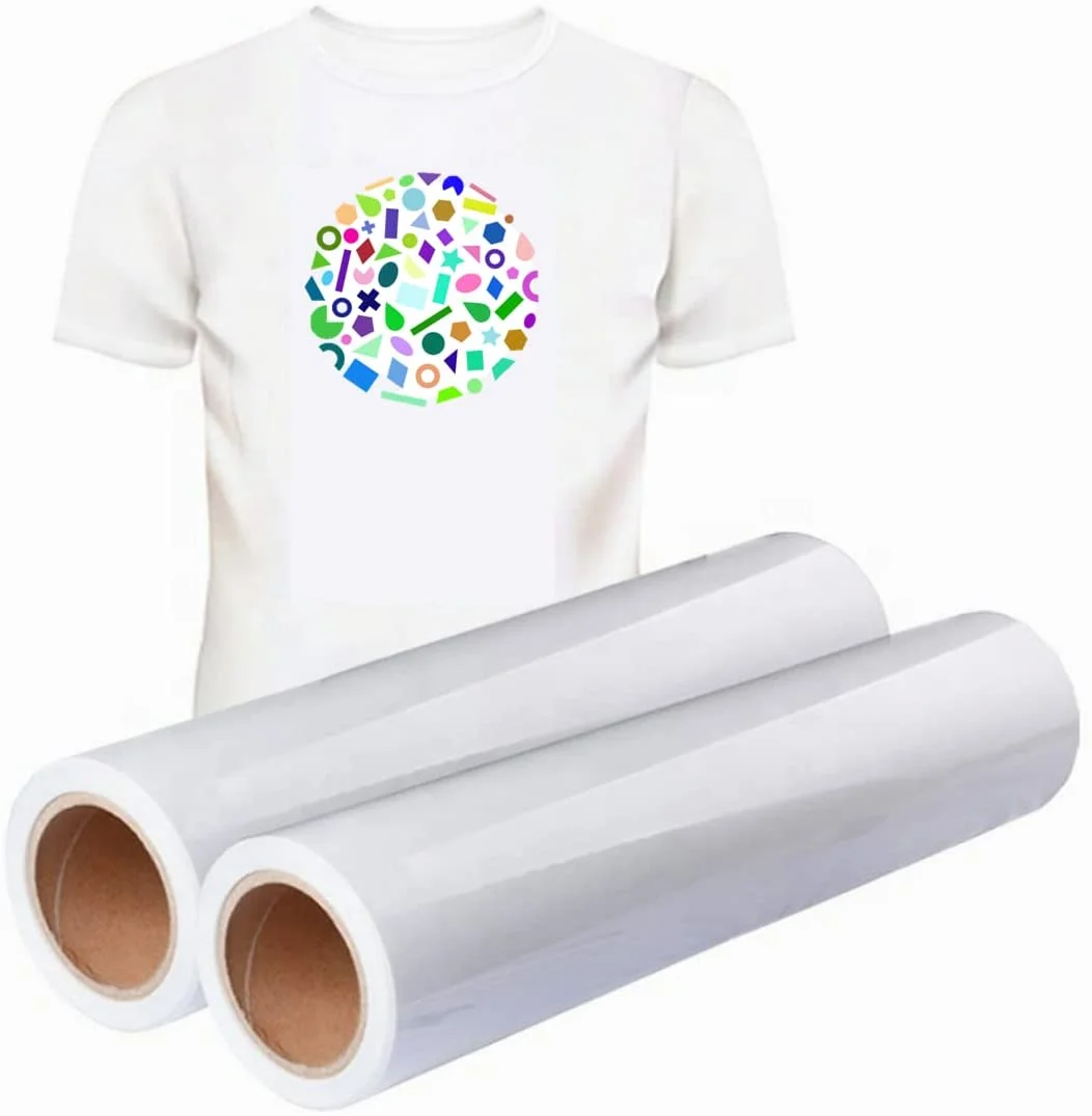 DTF Transfer Film Direct to Film Printer Feeding Roll Coated Glossy Paper for T-Shirt