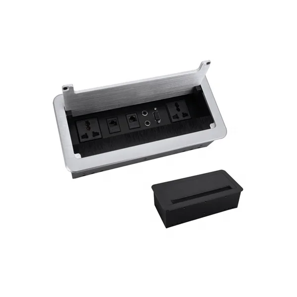 Conference Desktop Wireless Electrical USB Outlet Box