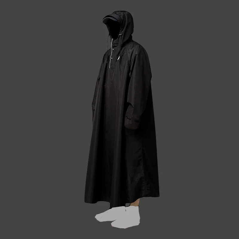 Modern Design Adult boys and girls EVA Long Raincoat Backpack Waterproof Windproof for Outdoor Touring travel electric bicycle