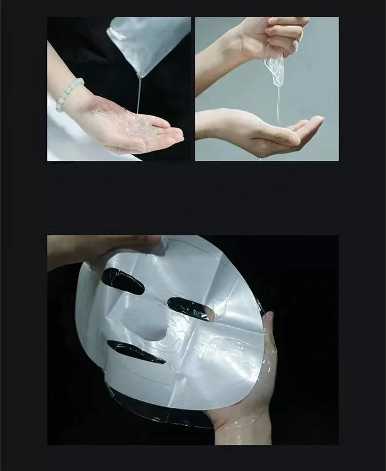 Wholesale factory price stylish sublimation blank crystal skincare ice automatic invisible face mask light with valve strap