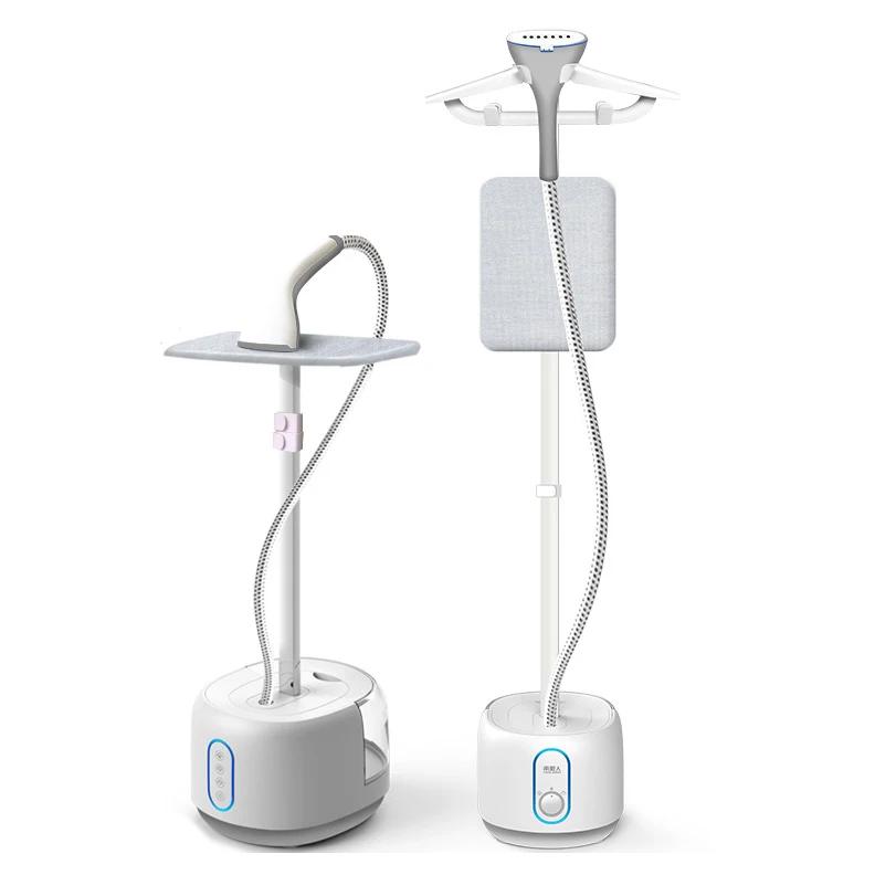 Thicken Single pole Transparent Water Tank 2000W  Custom Logo Exquisite Standing Steamer Brush Garment Vertical Steam Iron