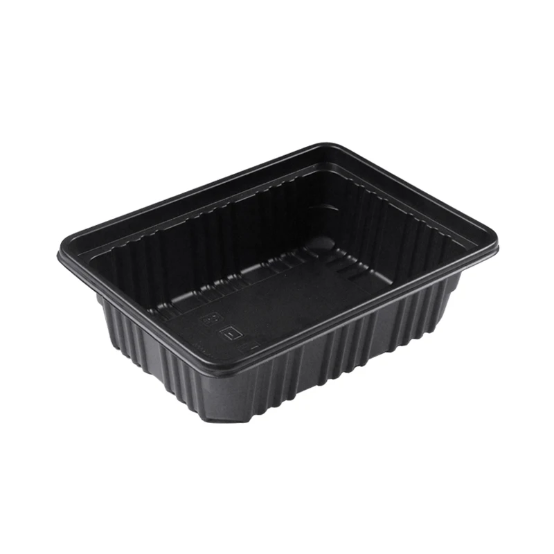 custom plastic container meat vegetable container mushrooms plastic tray disposable sealable fresh mushroom packing tray
