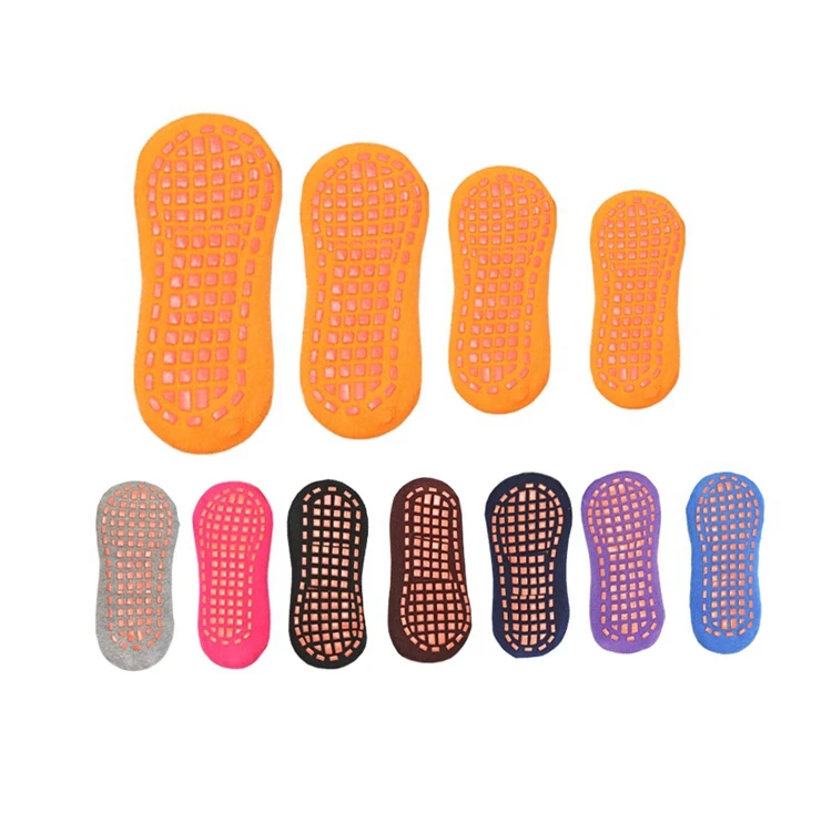 FY-N1189 Bulk Wholesale Custom Trampoline Socks Playground Socks for Sale