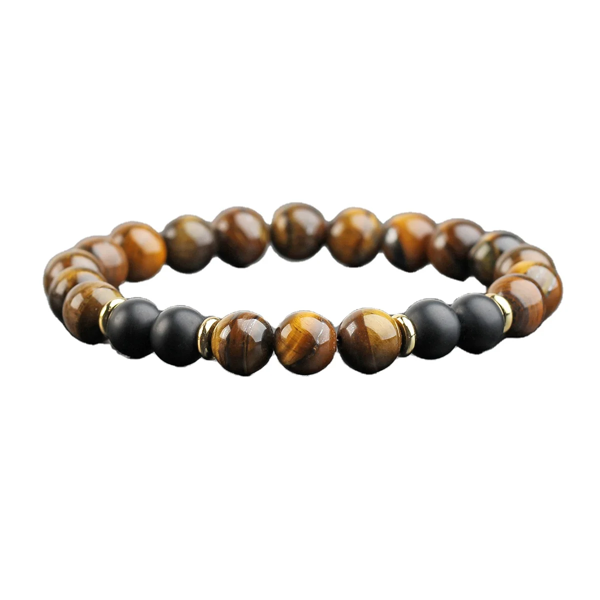 Хит продаж, браслет ручной работы из тигрового камня с бисером для мужчин, новый продукт, Модный милый магнетизм, гематитовый браслет, подарок на свадьбу