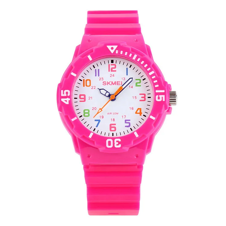 Best kid watches Skmei 1043 kid watches quartz students Jelly wristwatches waterproof cheap children watches