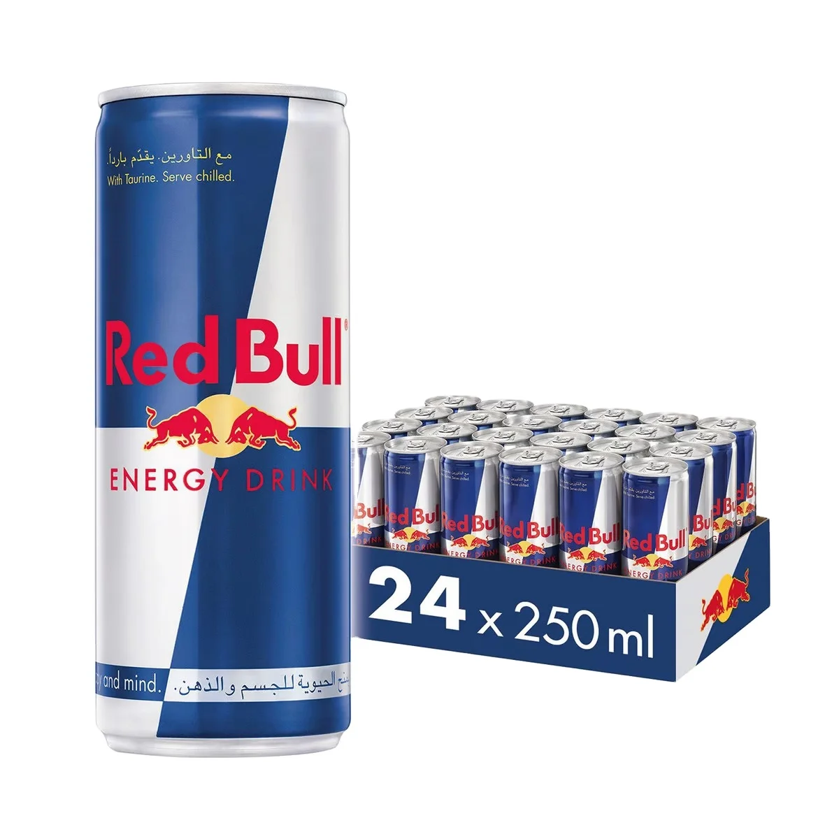 Wholesale 250ml Red Bull Energy Beverages Low-Carb and Low-Fat Featuring Taurine and Carbonate for Active Schedules