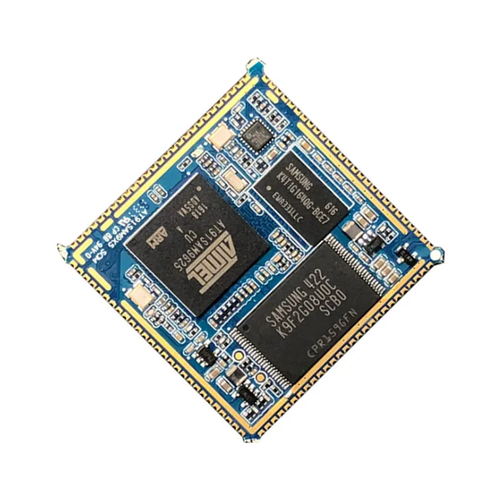 400MHz PCBA Embedded Industrial SOM module based on AT91SAM9G25 CPU in iot solutions