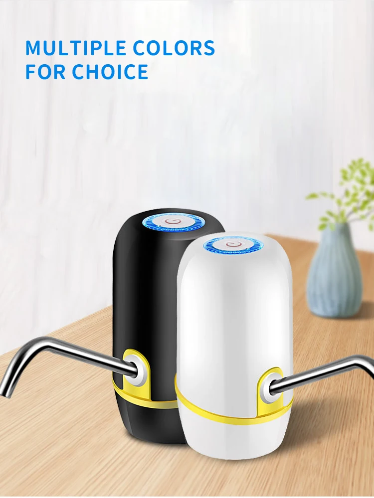 Counter top stand motor silicone tube electronic smart bottled water dispensing pump system