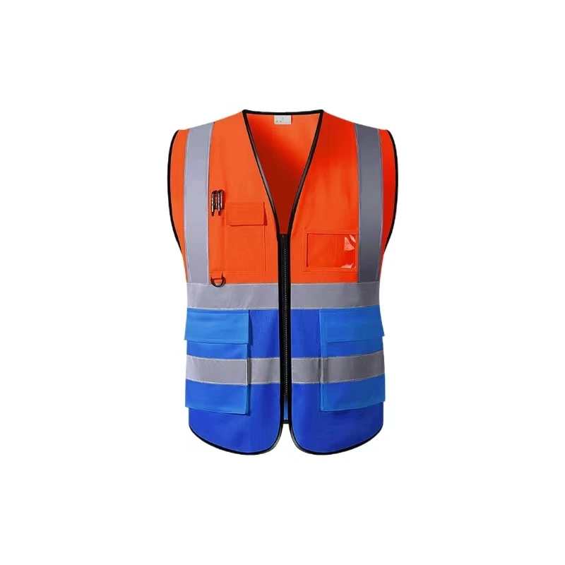 Complex Style High Visible Reflective Safety Vest for Construction Traffic Outside Work Riding