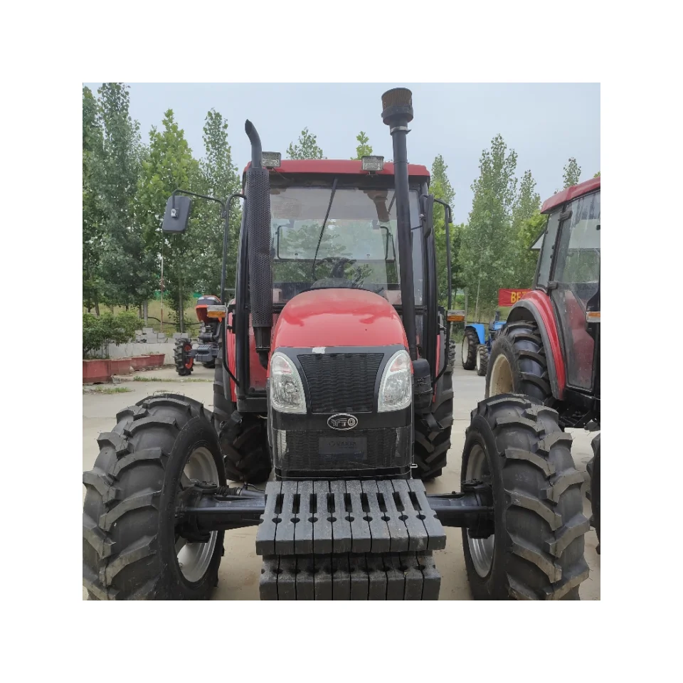 2016 hot selling fairly used YTO LX904 90HP Horse power farm tractor available for sale