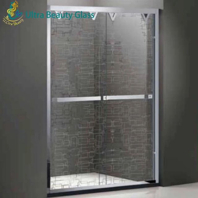 High Quality Safety Pattern Acid Etched Frosted Glass for Decoration Factory  Price